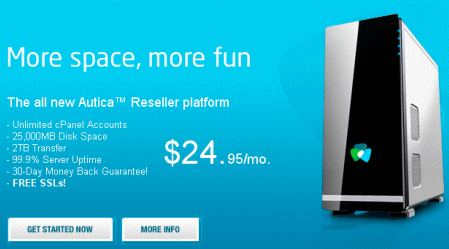 The all new Autica™ Reseller platform - Unlimited cPanel Accounts - FREE SSLs!