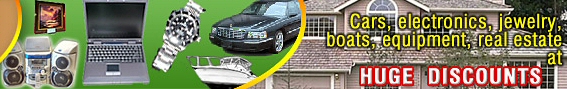 The Official Guide to Government Auctions & Foreclosures! Find homes for as little as $10,000